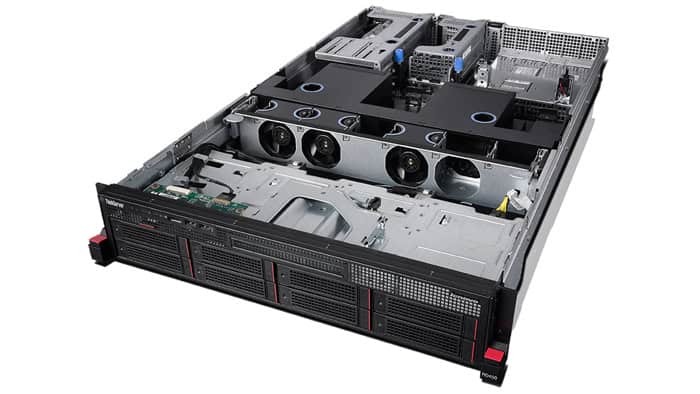 Lenovo ThinkServer RD450, 2X E5-2695 V3/E5-2660 V4, 8 HDD 3.5 po